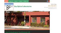 Desktop Screenshot of bayopticallaboratory.com