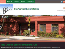 Tablet Screenshot of bayopticallaboratory.com